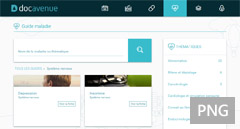 Ecran Patient guide